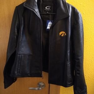Women's Leather Hawkeye Coat